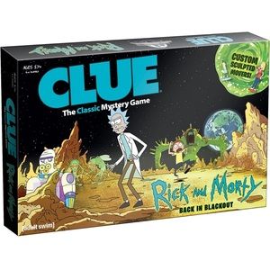 Rick And Morty Clue Game